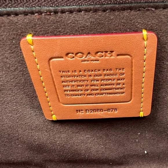 COACH Courier carryall 23 - Picture 8 of 12